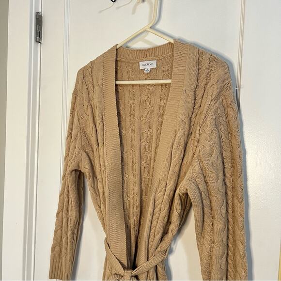 Evereve Cable Knit Cardigan Sweater - Picture 11 of 12